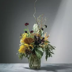 Best Round Ribbed Glass Vase Vases