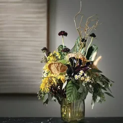 Best Round Ribbed Glass Vase Vases