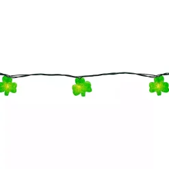 Hot Green Shamrock String Lights St Patricks Day Decorations