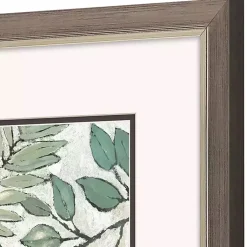Kirklands Home Framed Art|Green Summer Leaves Framed Art Prints, Set of 2