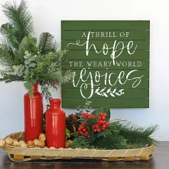 Discount Thrill of Hope Wall Plaque Christmas Art & Wall Decor