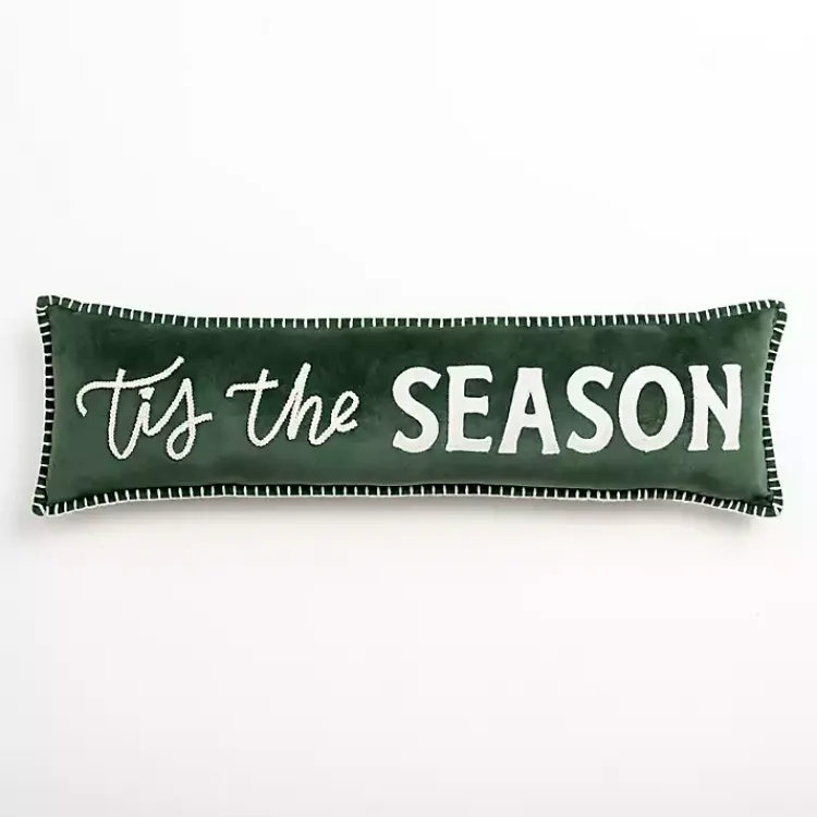 New Green Tis the Season Christmas Pillow Christmas Pillows