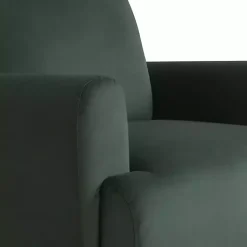 Kirklands Home Accent Chairs|Velvet Upholstered Knox Accent Chair Green