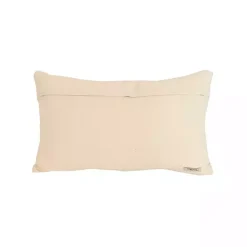 Sale Green Woven Stripe Lumbar Pillow Pillows