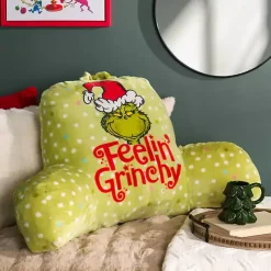 Outlet Grinch Book Nook Christmas Pillow Pillows