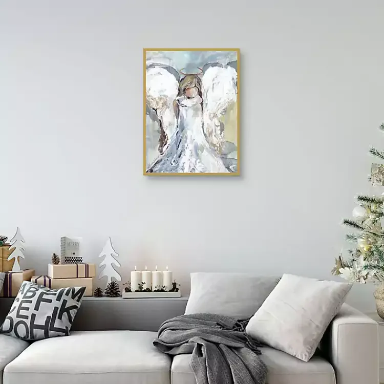 Discount Guard and Protect Angel Framed Art Print Christmas Decorations