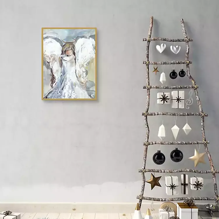 Discount Guard and Protect Angel Framed Art Print Christmas Decorations