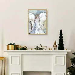 Discount Guard and Protect Angel Framed Art Print Christmas Decorations