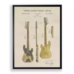 Kirklands Home Framed Art|Guitar Framed Art Print