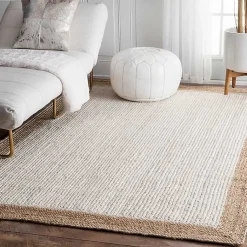 Kirklands Home Area Rugs|Hand Woven Jute Eugene Area Rug, 4x6