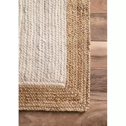 Kirklands Home Area Rugs|Hand Woven Jute Eugene Area Rug, 4x6
