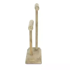 Kirklands Home Bathroom Accessories|Handmade Driftwood Medium Jewelry Stand Brown