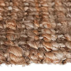 Kirklands Home Accent Rugs|Handspun Jute Boucle Scatter Rug Brown