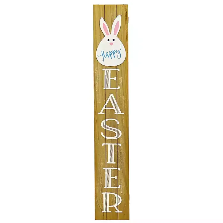 Discount Happy Easter Bunny Porch Board Easter Decorations