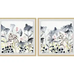 Kirklands Home Framed Art|Happy Garden Diptych Framed Art Prints, Set of 2