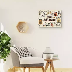 Happy Halloween Town Halloween Wall Art Halloween