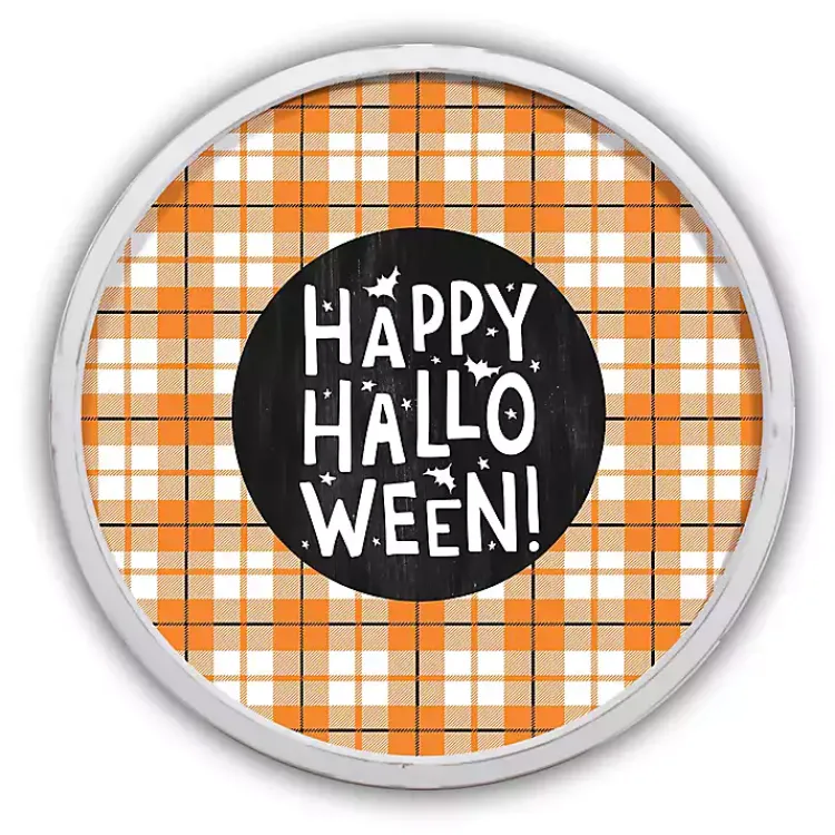 Outlet Happy Halloween Framed Canvas Art Print Halloween