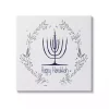 Outlet Happy Hanukkah Wreath Canvas Art Print Hanukkah Decorations