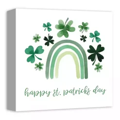Outlet Happy St. Patrick's Day Rainbow Canvas Art Print St Patricks Day Decorations