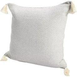 Hot Harbor Chevron Organic Cotton Throw Pillow Pillows