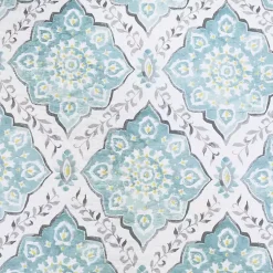 Kirklands Home Quilts|Harlen Mosaic 3-pc. Full/Queen Quilt Set Blue