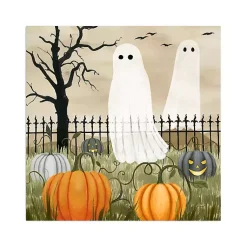 Online Haunted Pumpkin Patch Halloween Wall Plaque Halloween