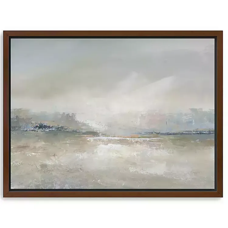 Kirklands Home Framed Art|Hazy Horizon Framed Canvas Art Print
