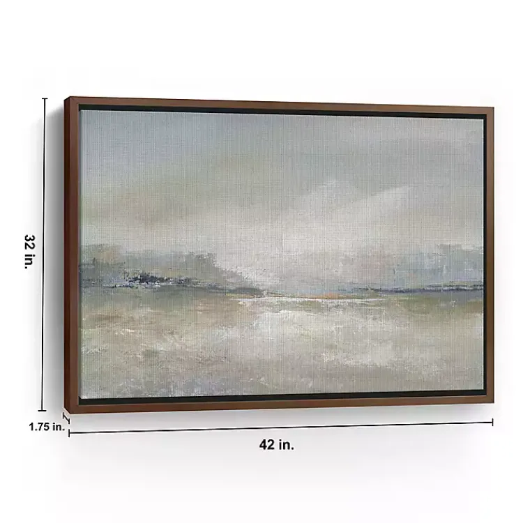 Kirklands Home Framed Art|Hazy Horizon Framed Canvas Art Print
