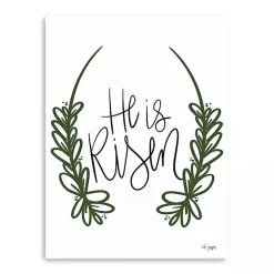 Best He is Risen Canvas Art Print Easter Decorations