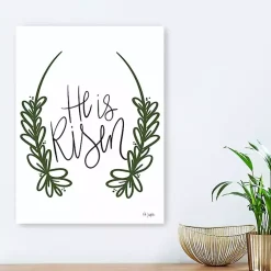 Best He is Risen Canvas Art Print Easter Decorations