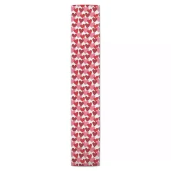 Sale Heart Pattern Cotton Twill Valentine's Runner Valentines Day Decorations