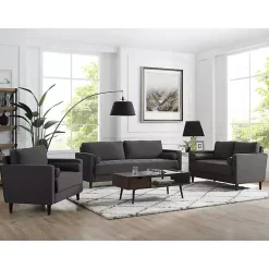 Kirklands Home Sofas & Loveseats|Heather Chelsea Modern Sofa Gray