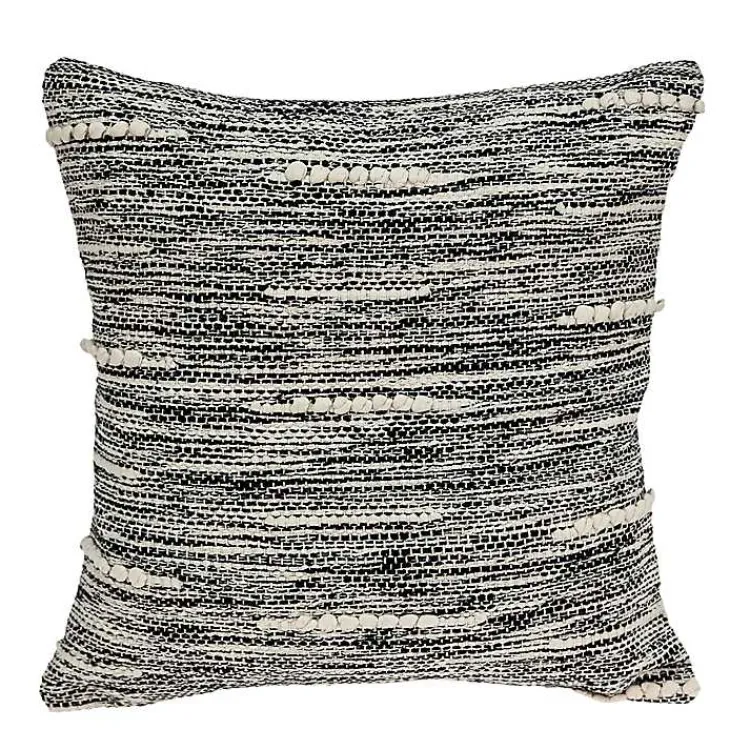 Outlet Heathered Knots Throw Pillow Pillows