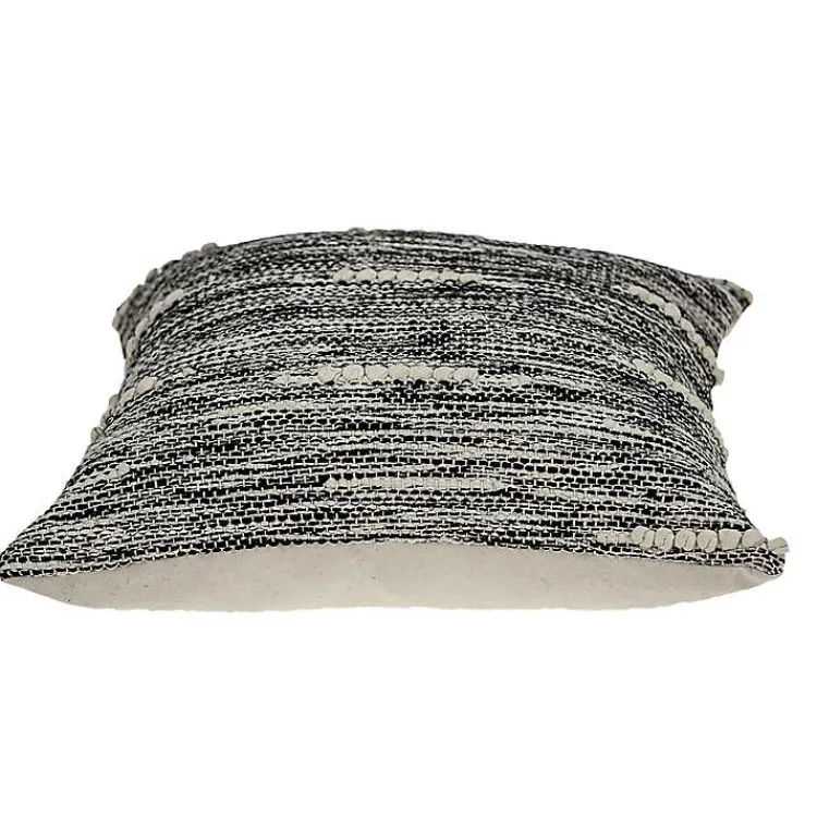 Outlet Heathered Knots Throw Pillow Pillows