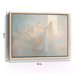 Kirklands Home Canvas Art|Heaven's Gate Framed Canvas Art Print, 26x32