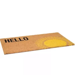 Kirklands Home Doormats|Hello Sunburst Doormat