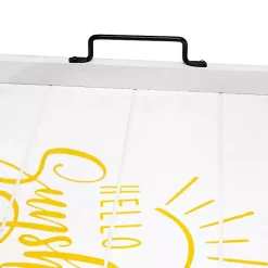 Online Hello Sunshine Wood Tray Decorative Trays