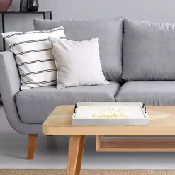 Online Hello Sunshine Wood Tray Decorative Trays