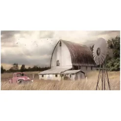 Kirklands Home Canvas Art|Henderson Bay Farm Canvas Art Print Tan