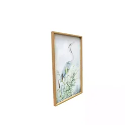 Kirklands Home Canvas Art|Heron Wood Framed Canvas Art Print