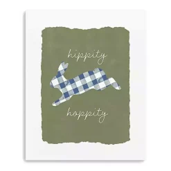 Discount Hippity Hoppity Easter Canvas Art Print Easter Decorations