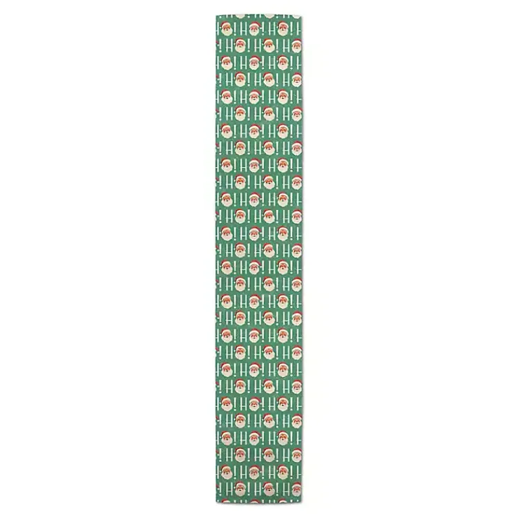 Kirklands Home Table Linens|Ho Ho Ho Vintage Santa Table Runner, 90 in.