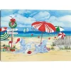 Holiday Beach Signs Coastal Christmas Canvas Print Christmas Art & Wall Decor