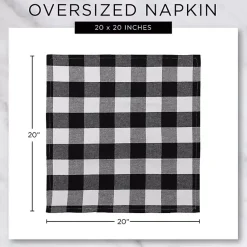 Holly Twigs Cotton Napkins, Set of 6 Christmas Dining & Entertaining