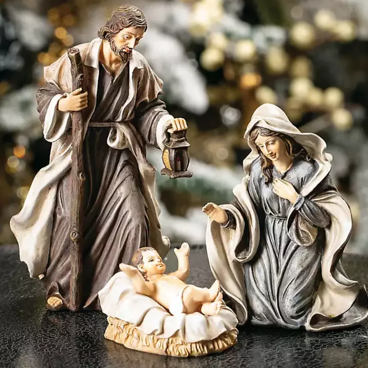 Outlet Holy Family 3-pc. Nativity Set Christmas Decorations