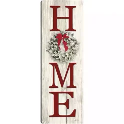 New Home Christmas Wreath Canvas Art Print Christmas Art & Wall Decor