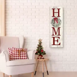 New Home Christmas Wreath Canvas Art Print Christmas Art & Wall Decor