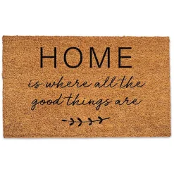 Kirklands Home Doormats|Home is Where Good Things Are Doormat
