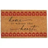 New Home is Where the Heart Is Cursive Doormat Valentines Day Decorations