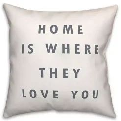 New Home is Where They Love You Pillow Pillows